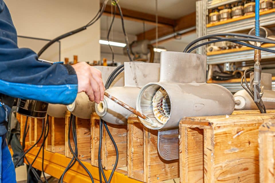 In der Produktion von Aquamot ©Clemens G. Schildberger